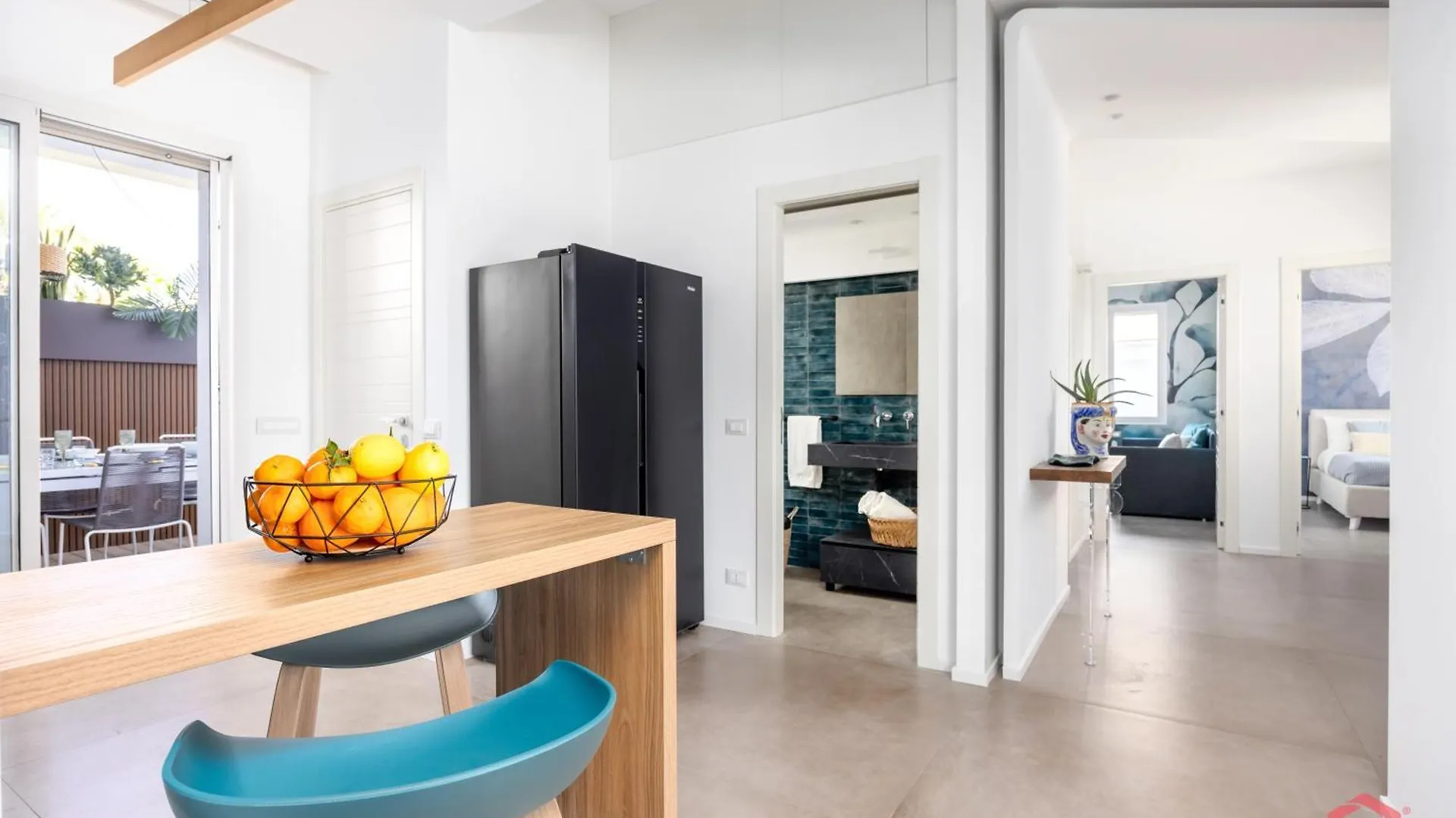 Appartamento In Villa Con Piscina Privata 팔레르모 0*,