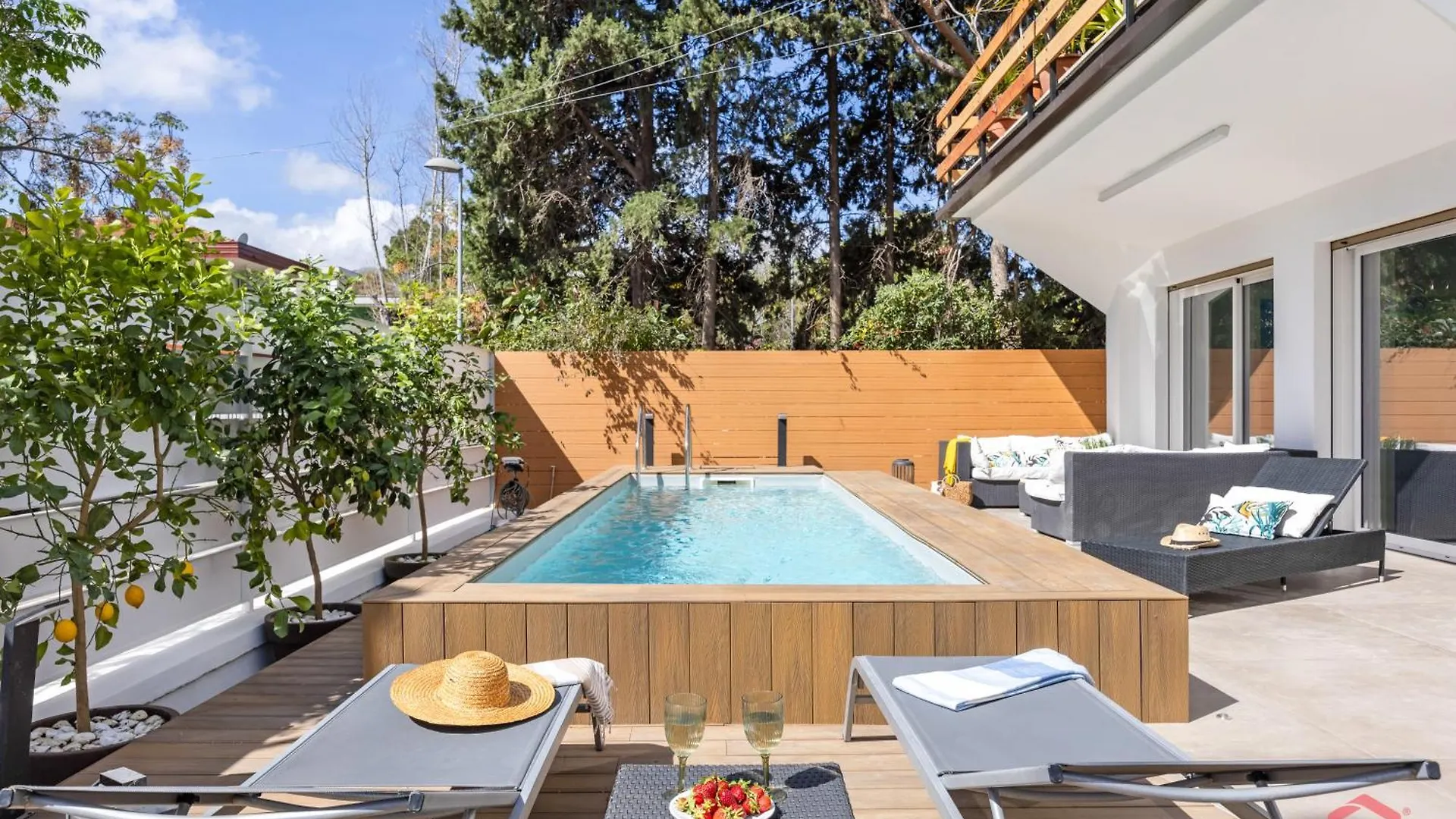 Appartamento In Villa Con Piscina Privata 팔레르모