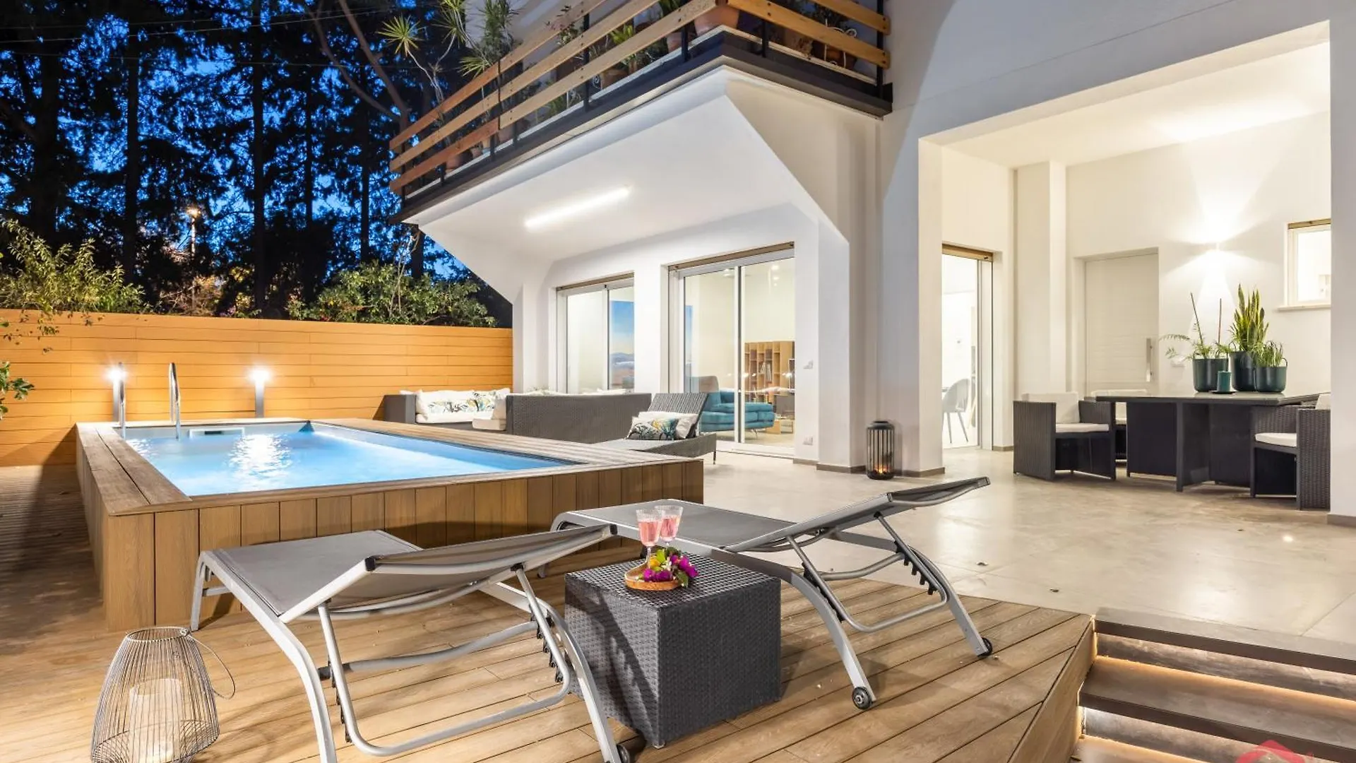아파트 Appartamento In Villa Con Piscina Privata 팔레르모 이탈리아