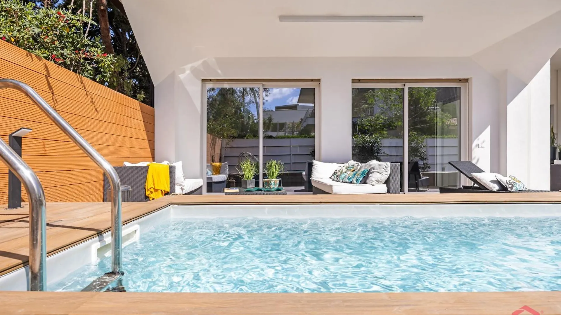 Appartamento In Villa Con Piscina Privata 팔레르모 아파트